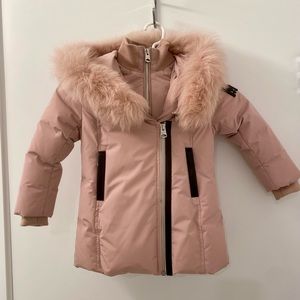 Mackage LEELEE down fur coat size 2